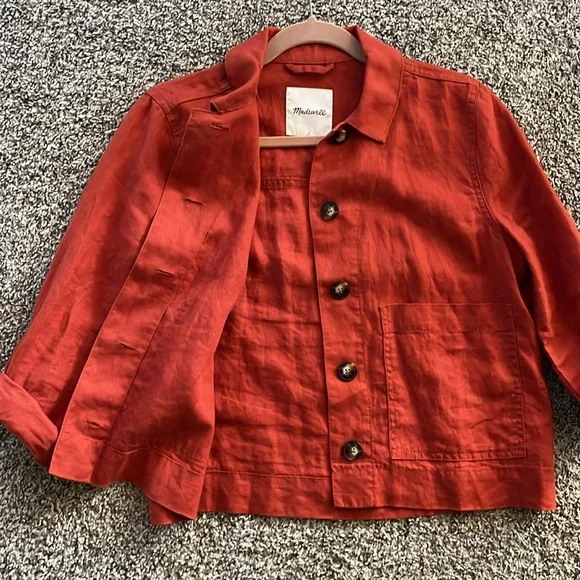 Madewell Rust Chore Jacket Size XS - Picture 2 of 7